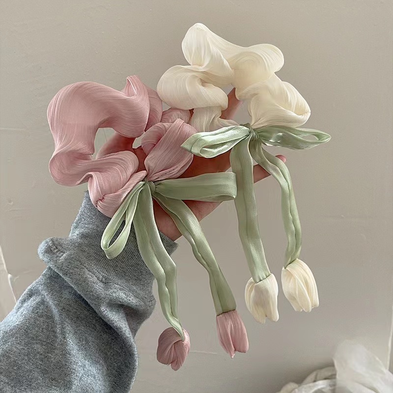 Er der nogen rabatter for at købe Tulip flower bow hair scrunchies i løs vægt?